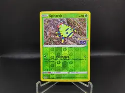 Pokemon Go Ditto Reverse Holo TCG Card Spinarak Unpeeled 006/078 Common - Image 1