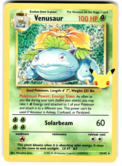 Pokemon Celebrations: Classic Collection Card 15/102 Venusaur - Image 1