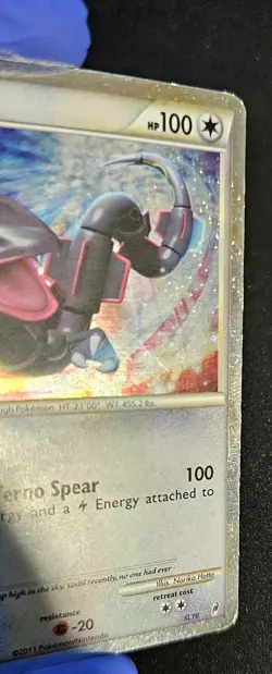 2011 POKEMON CALL OF LEGENDS #SL10 SHINY RAYQUAZA-HOLO TCG CARD VINTAGE RARE - Image 4