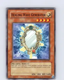 Yu-Gi-Oh TCG Healing Wave Generator CSOC-EN001 Unlimited Common Card LP-NM - Image 1