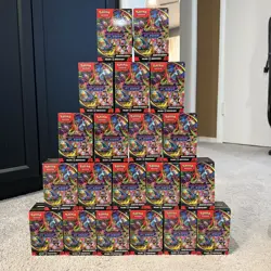 Lot of 20 Pokemon Phantasmal Flames Booster Bundles EMPTY NO Cards or Packs - Image 1