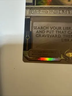 Entomb Masterpiece Series: Amonkhet Invocations Foil Card - Image 3