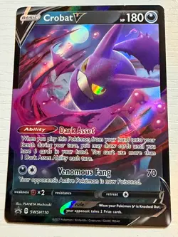 Crobat V - Promo SWSH: Sword & Shield Promo Cards SWSH110 NM - Image 1