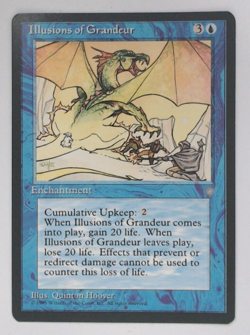 MTG Bling - Reserved List - Illusions of Grandeur - Ice Age -E303 - Image 1