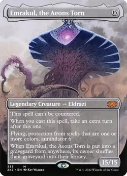 Emrakul, the Aeons Torn - Extended Art 2X2 NM MTG - Image 1