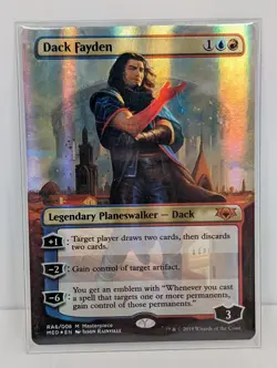 Dack Fayden Mythic Edition: Ravnica Allegiance Foil with Token NM - Image 1