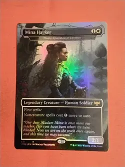 Mina Harker - Thalia, Guardian of Thraben #331 (Foil) NM Crimson Vow Magic MTG - Image 1
