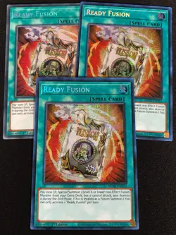 Yugioh Ready Fusion MP22-EN163 1st Secret x3 (NM) - Image 1