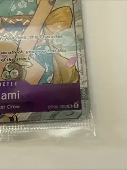 O-Nami OP05-062 SR Full Art Promo One Piece Illustration Box Vol. 1 Sealed NM - Image 3