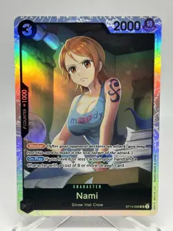 One Piece NAMI Foil 3D2Y ST14-006 Starter Deck English - Image 1