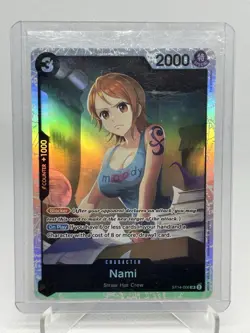 One Piece NAMI Foil 3D2Y ST14-006 Starter Deck English - Image 3