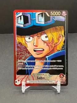 Sabo Alt Art Leader - Carrying on His Will #OP13-004 L One Piece TCG - Image 1