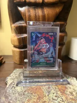 One Piece Perona Alt Art OP14-033 SR NM English - Image 1