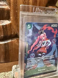 One Piece Perona Alt Art OP14-033 SR NM English - Image 3