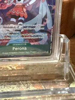 One Piece Perona Alt Art OP14-033 SR NM English - Image 4