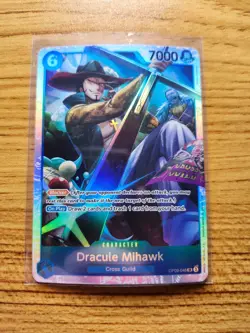 Dracule Mihawk OP09-048 SR One Piece TCG NM Canadian Seller! - Image 1