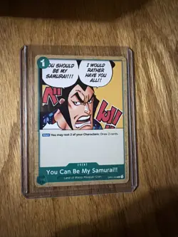 One Piece Tcg You Can Be My Samurai!! Event Op01-055 C Eng Nm - Image 1