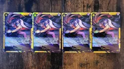 4x Crocodile OP14-120 (SEC) One Piece CCG THE AZURE SEA'S SEVEN English Mint - Image 1