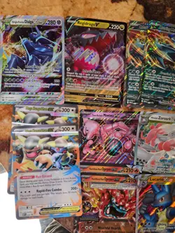 pokemon jumbo card lot 23 cards including charizard - Image 2
