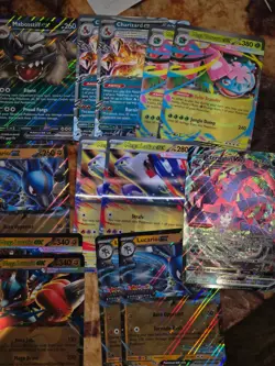 pokemon jumbo card lot 23 cards including charizard - Image 4