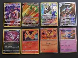 Pokemon TCG Holo/Full Art Lot - 8 Cards Malamar, Absol, Alolan Exeggutor, Latios - Image 1