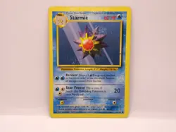 Pokemon Base Set 1999 Unlimited Print Starmie Card #64/102 Common Used VGC - Image 4