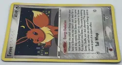 Pokemon TCG Eevee Card 55/115 EX Unseen Forces 2005 LP Non Holo Common - Image 3