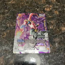 Majin Buu : Evil FB05-086 Alt Art WINNER Foil Dragon Ball Super Card Game | NM - Image 4