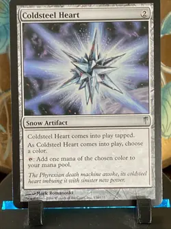 Coldsteel Heart Regular - Coldsnap MTG NM TCG CARD REGULAR - Image 1