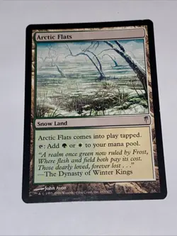 Arctic Flats 143 Coldsnap Regular MTG TCG CARD NM - Image 1