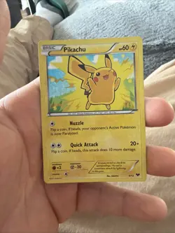 Pokemon Pikachu TCG Holo Card Promo 5/12 McDonald's - Image 1