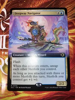 Deepway Navigator (Extended Art) Lorwyn Eclipsed Regular - Image 1