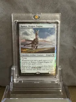 Magic: The Gathering Ramos, Dragon Engine Foil Commander 2017 Mythic Rare - Image 1