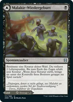 Malakir-Wiedergeburt / Malakir Rebirth - ZENDIKAR RISING - deutsch (n-mint) - Image 1