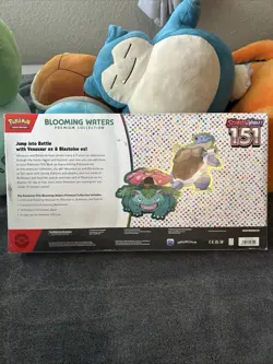 Pokemon Blooming Waters Premium Collection Scarlet & Violet 151 - Image 2