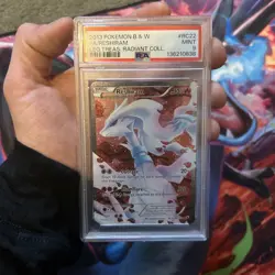 PSA 9 2013 Pokemon Reshiram RC22 Full Art Legendary Treasures Holo Ultra Rare - Image 2