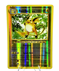 2016 Pokemon Raichu 36/108 Evolutions Reverse Holo Card - Image 1