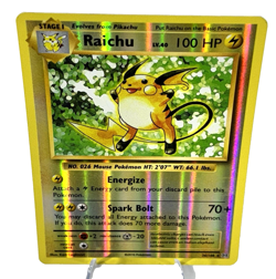 2016 Pokemon Raichu 36/108 Evolutions Reverse Holo Card - Image 2