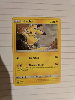 Pokemon TCG Pikachu SM98 Holo Black Star Promo Card 2017 - Image 1