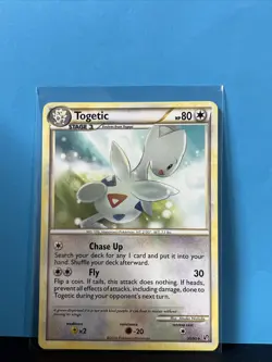 Pokemon HGSS Undaunted Togetic 39/90 LP 2 - Image 1