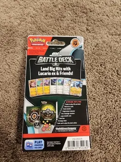 Pokemon TCG ex Battle Deck – Lucario ex 2023 820650852282 - Image 3