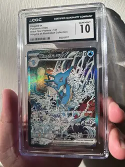 Kingdra EX 131 Promo Scarlet & Violet Black Star Promo CGC 10 Gem Mint PSA - Image 1