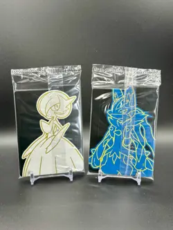 Pokemon Alakazam Riolu Mega Evolutions #9 #10 Black Star Promos SEALED Lot of 2 - Image 2