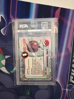 2000 TOPPS CHROME POKEMON T.V. #48 VENONAT PSA 10 - Image 2