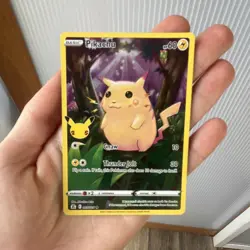 Pokemon TCG Pikachu Full Art Holo Rare 005/025 Celebrations -English NEAR MINT - Image 1