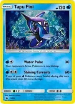 1x Tapu Fini - SM92 - SM Black Star Promo Lightly Played Pokemon SM Black Star P - Image 1