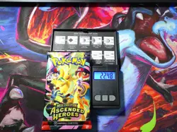 VERY HEAVY! GOD PACKUUU 22.48g Ascended Heroes Pokemon TCG Booster (SEALED) - Image 1