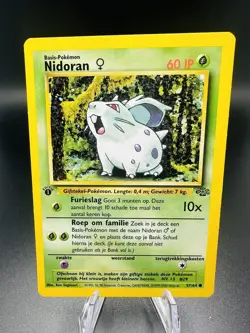 Pokemon TCG - 1st Edition - Nidoran 57/64 - Jungle Set 1999 - Dutch - Image 1