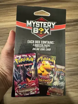 NEW Sealed Pokemon Team Rocket Mystery Box 3 Booster Packs (Seeded Chase Pack) - Image 2