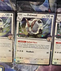 Pokemon Journey Together Hop’s Dubwool Best Buy Promo 136/159 Sealed 3 Pk Swirls - Image 2